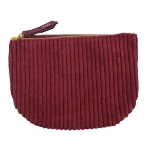 🐈‍ 3/$15 - New IPSY Glam Bag -Pink/Yellow Cord - Makeup Bag Travel